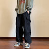 Relaxed Stretch Waist Solid Street Pants