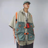 Cargo Panel Vintage Short Sleeve Top