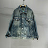 Premium Mustard Mud-Dyed Denim Jacket
