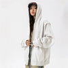 Edgy Metro Zip-Up Sweatshirt