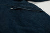 2000s Quilted Classic Fur Hooded Denim Jacket
