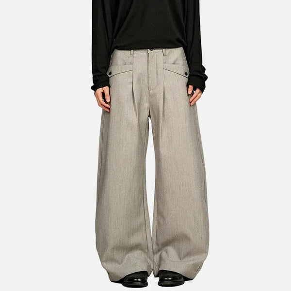 Double Pleat Heritage Trousers