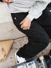 Y2K Düz Kesim Jean Pantolon, stil görünüm — Navra Wear