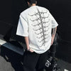 Sewn-Detail Old School Short Sleeve T-Shirt