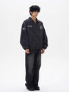 Campus Wash Letter Sport Sweatshirt