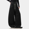 2000s High-Rise Buttoned Boot Cut Denim