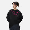 Stars-Spangled Splatter Color Block Long Sleeve T-Shirt
