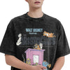 Cotton Crewneck Print Piano Aristocats T-Shirt