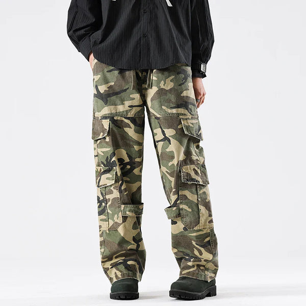 Metro Stretch Waist Heritage Camo Street Pants