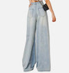 Essential High-Rise Relaxed Bell Leg Denim