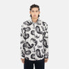 Digital Pixel Print Retro Street Shirt