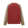 Throwback Battle-Worn Print Easy-Fit Crew Long Sleeve T-Shirt