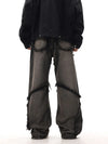 Baggy Jean Pantolon, kombin görünüm — Navra Wear