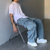 Spring Urban Beat Easy Cut Bell Leg Utility Denim