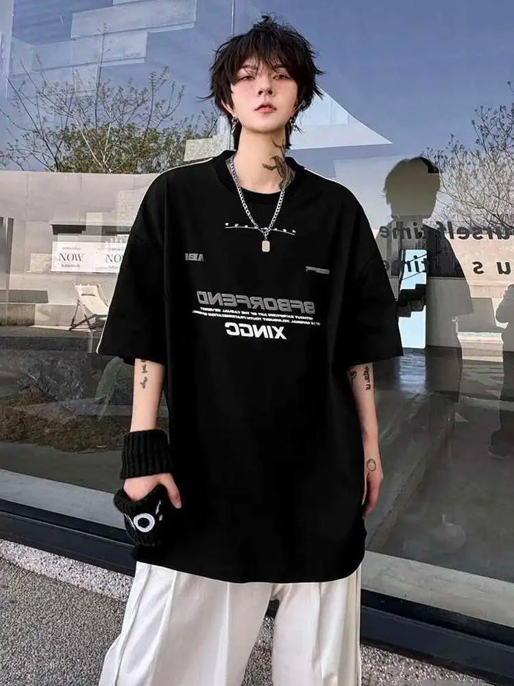 Nostalgia On-Point Personality Imprinted T-Shirt