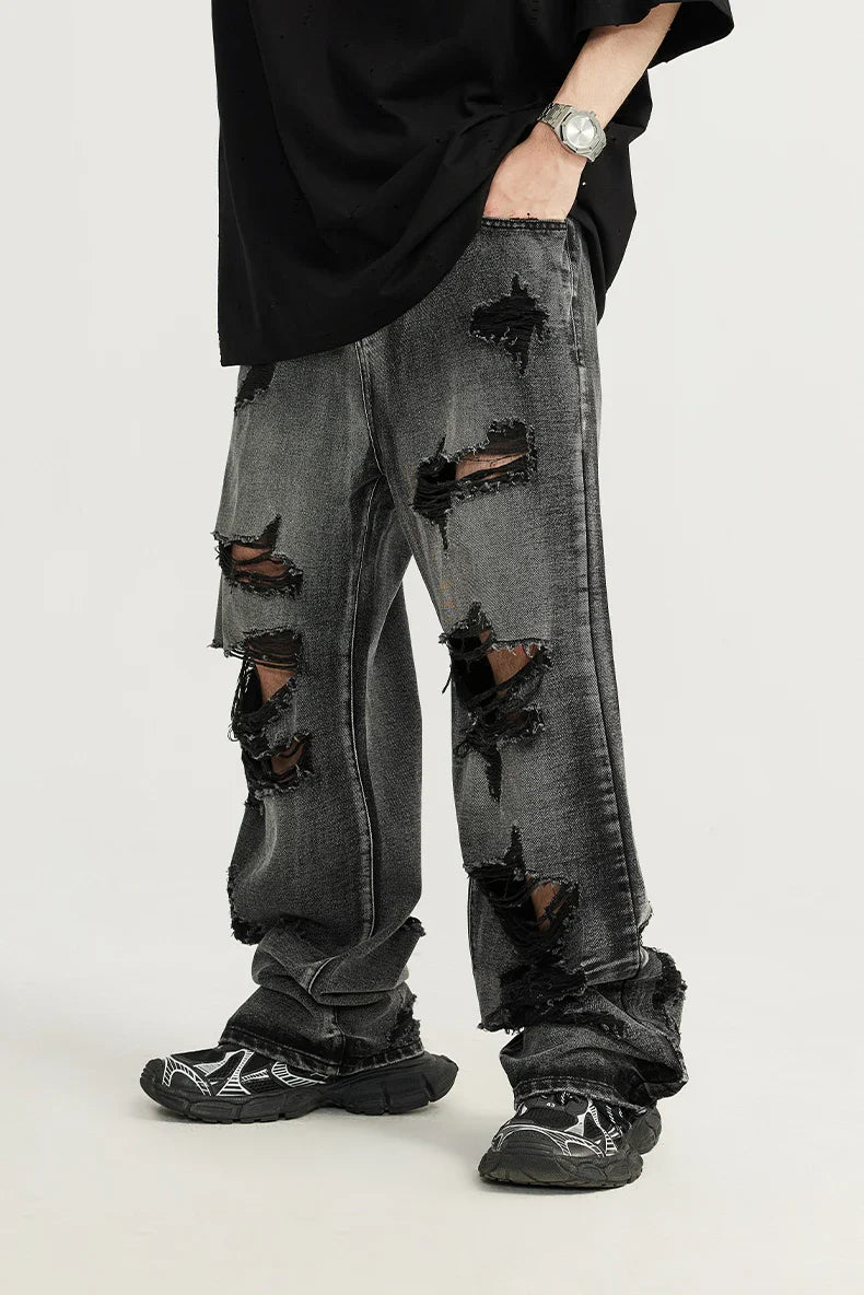 Heritage Torn Rinse Denim