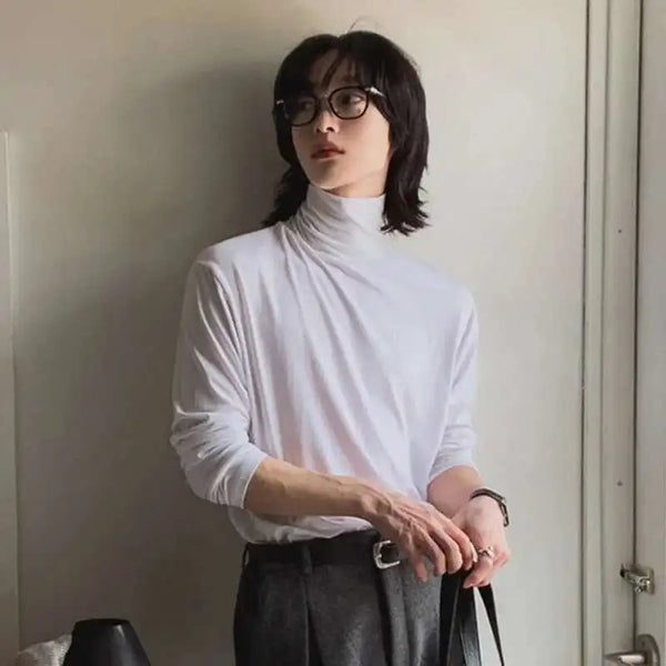 Millennium High Collar Long-sleeved T-Shirt alternatif görünüm
