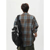 All-American Blue Vintage Plaid Shirt