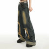 Summer Faded High-Rise Bell-Leg Denim
