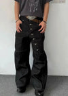 Western Style High-Rise Classic Denim