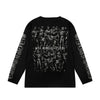 Large-Scale Graphic Oversized Long Top