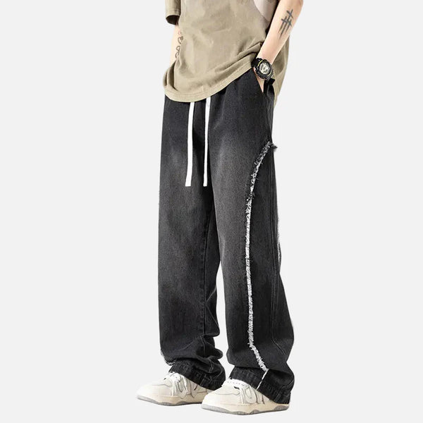 Long-Lasting Faded High-Rise Relaxed Denim