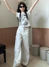 Neck Round Spicy and Sweet T-Shirt