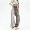 2000s Versatile Botanical Classic Leg Denim