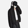 Double End Zip Solid Hood