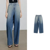 Chic Blue Summer Bell Leg Denim