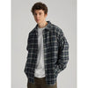 Archive Plaid Boxy Long Sleeve Top