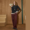 Cozy Winter Stripe Mosaic Long Sleeve T-Shirt