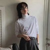 Millennium High Collar Long-sleeved T-Shirt