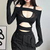 Goth Cyber Counter-Culture Midnight Mesh T-Shirt