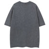 Women Metamorphosis Patch Wide-Body Cute Distress-Washed T-Shirt