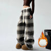 Heritage Plaid Wide-Leg
