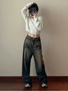 Women Sleek High-Rise Spring Denim