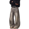 Relaxed Gray Heritage High Waisted Denim