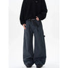 2000s Heritage Green Dark Relaxed Denim