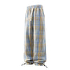 Düz Kesim Ekose Pantolon, stil görünüm — Navra Wear
