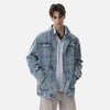 2000s Flattering Relaxed Workshop Denim Jacket