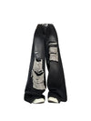 2000s Dark Torn Women's Denim