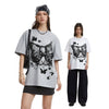 Millennium Chic Urban Sweet Pawed Print Cotton T-Shirt