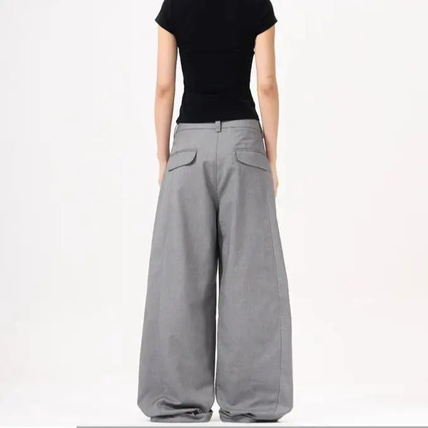 Premium Retro Curve Trousers alternatif görünüm