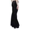 Velvet High-Rise Flare