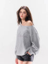 Stone Diamond Off-Shoulder Top