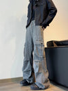 Y2K Baggy Jean Pantolon, kombin görünüm — Navra Wear