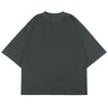 Hip-Hop Baskılı Crop Oversize Tişört, kombin görünüm — Navra Wear