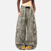 All-American Wild Print Chic Street Pants