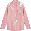 Çizgili Gömlek, kombin görünüm — Navra Wear